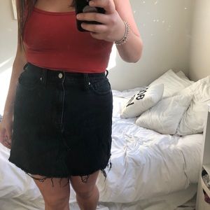Madewell Jean Skirt